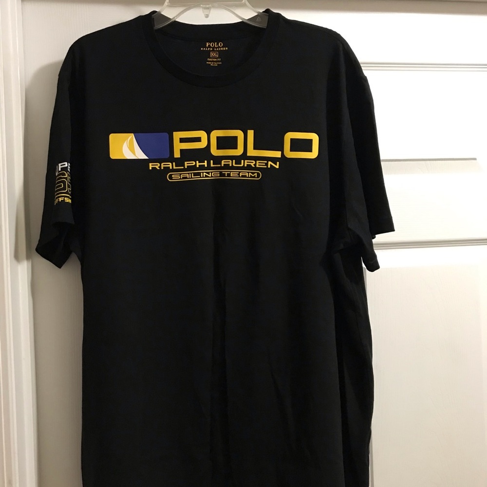 Polo Ralph Lauren Men’s Black T-Shirt Size XXL.